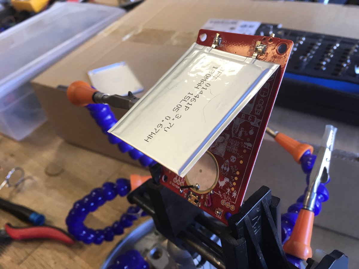 I’m sneaking around the PCB of an Arduboy. Find out why on my <a href="/adafruit/">adafruit industries</a> live show tomorrow 12:30pm EST (special day and time) <a href="/ArduboyTweets/">Arduboy</a>