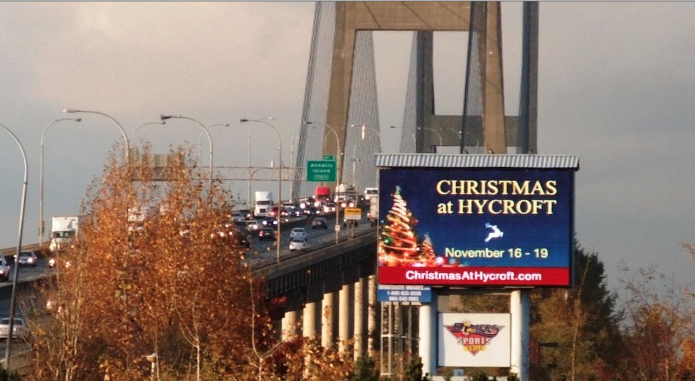 It's getting closer now....Our BIG beautiful billboards are up! Thanks to our fab sponsor Immediate Images, you rock!