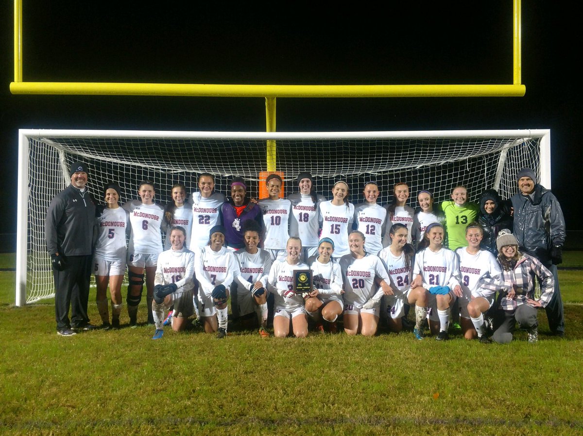 McDonoughHS's tweet photo. 1A South Regional Champions!! Score:11-0 Congrats @MHSgirlsoccer1 ⚽️@mcdonoughsports https://t.co/9DFpuwQaDt