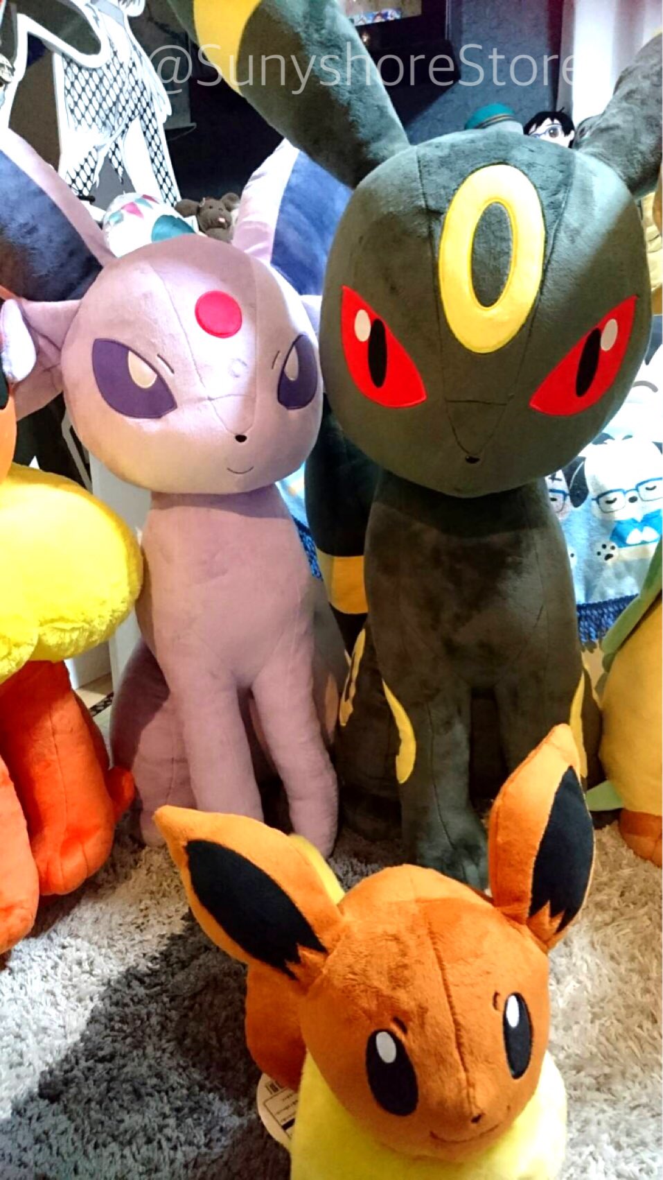 life size glaceon plush