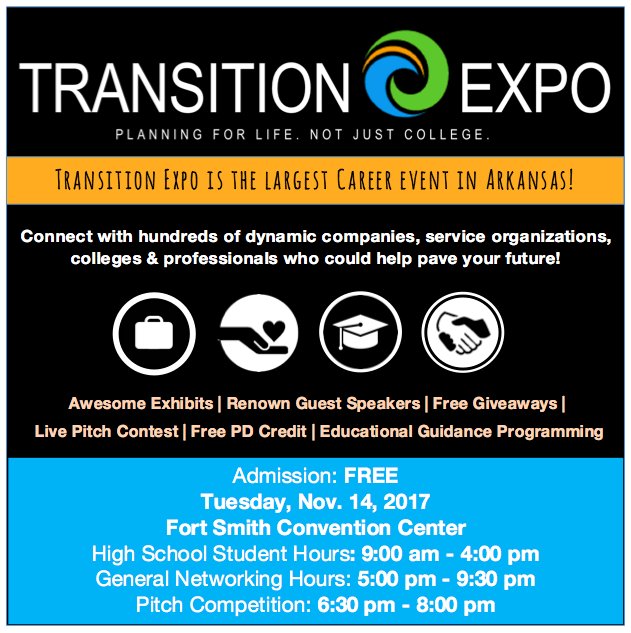Transition_Expo's tweet photo. Transition Expo is ONE week away! Who will you connect with? #transitionexpo https://t.co/5DKNIrlLAU https://t.co/iOzLJ7EE5S