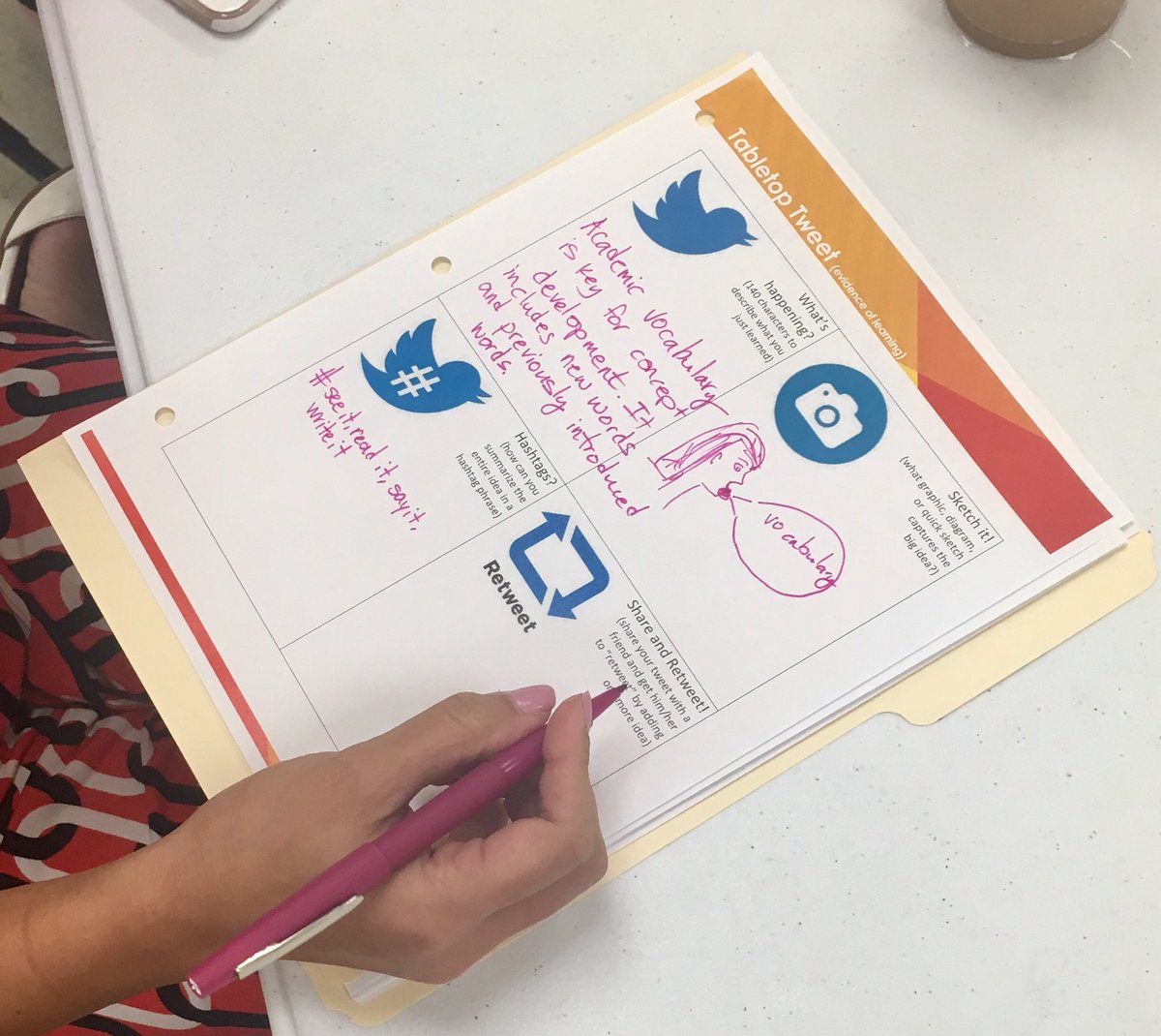 stephanieLCZ's tweet photo. Instructional leaders committed to kids! #teachingisasuperpower @lead4ward @SAISD #tabletoptweets #evidenceoflearning #planninginstruction https://t.co/ICXzJ4ORtQ