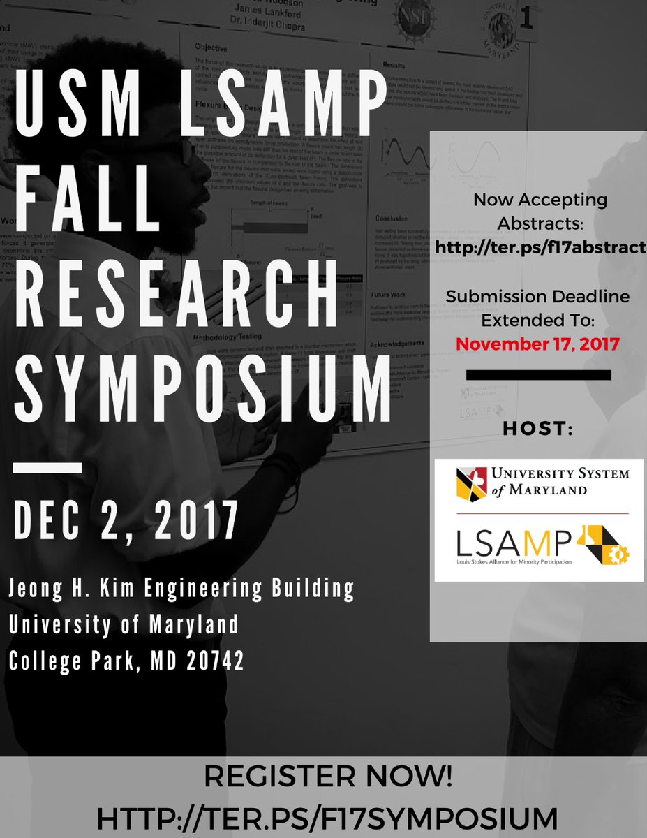 UMD LSAMP Program tweet media