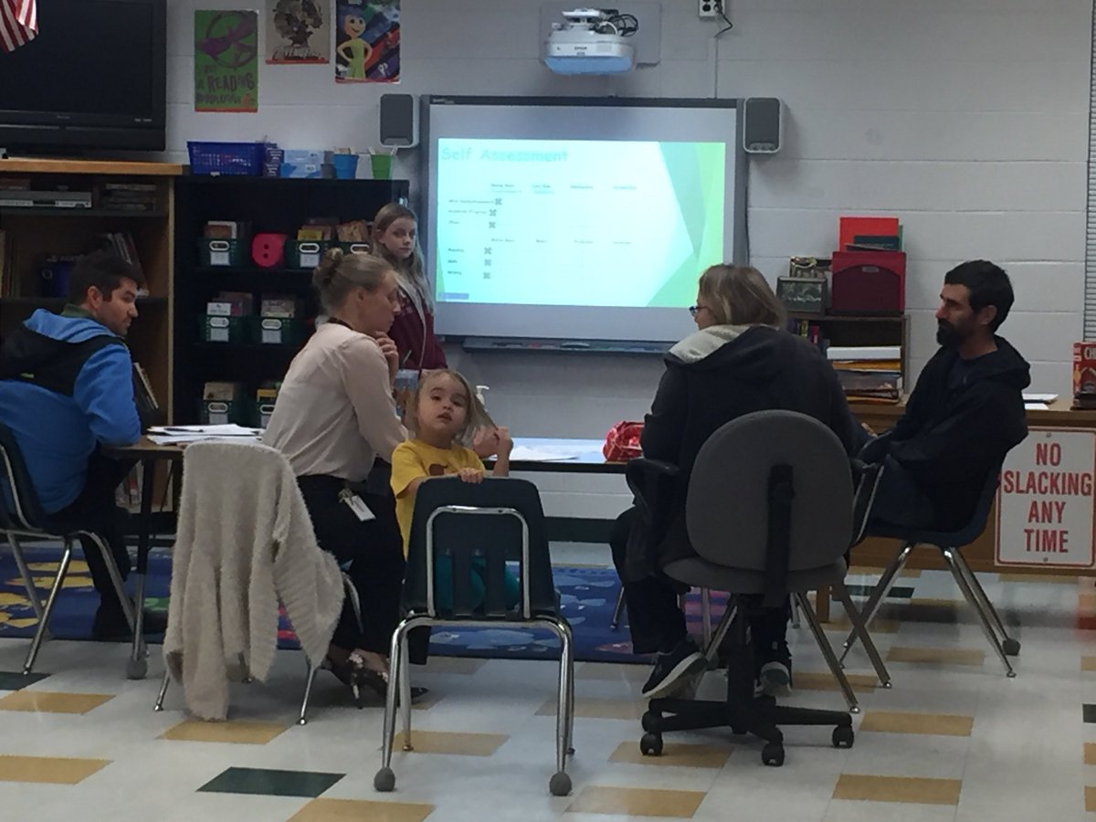RockledgePWCS's tweet photo. We are proud of all students who confidently led their conferences with parents &amp; teachers today! #Baldrige #RKESEaglesSoar #OwningtheLearning https://t.co/QKJ6RRAUxn