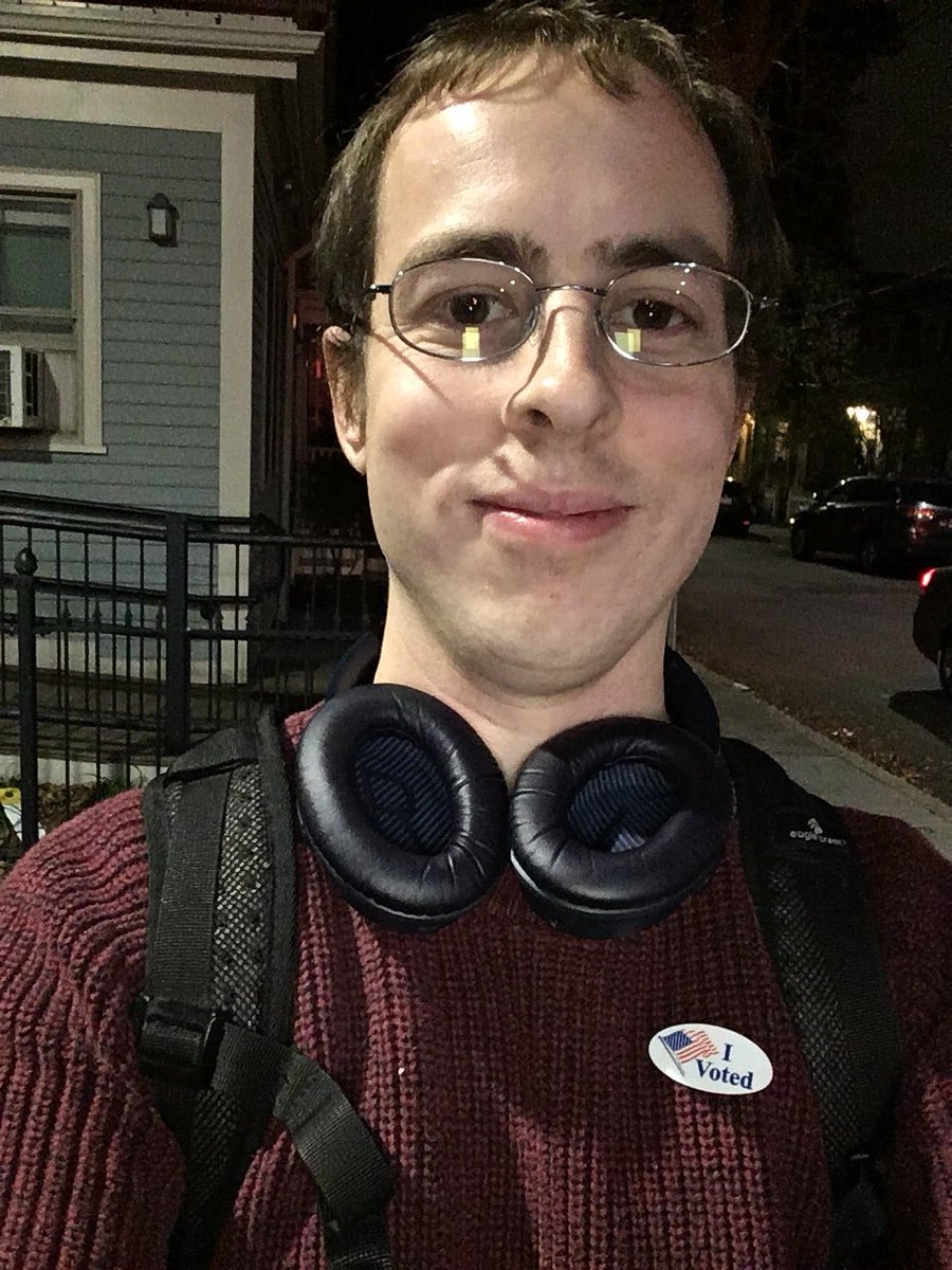 crschmidt's tweet photo. Just voted in the Cambridge city election. @SMGebru got my number one vote with his municipal broadband for public housing pitch. https://t.co/rq3POqwIvZ