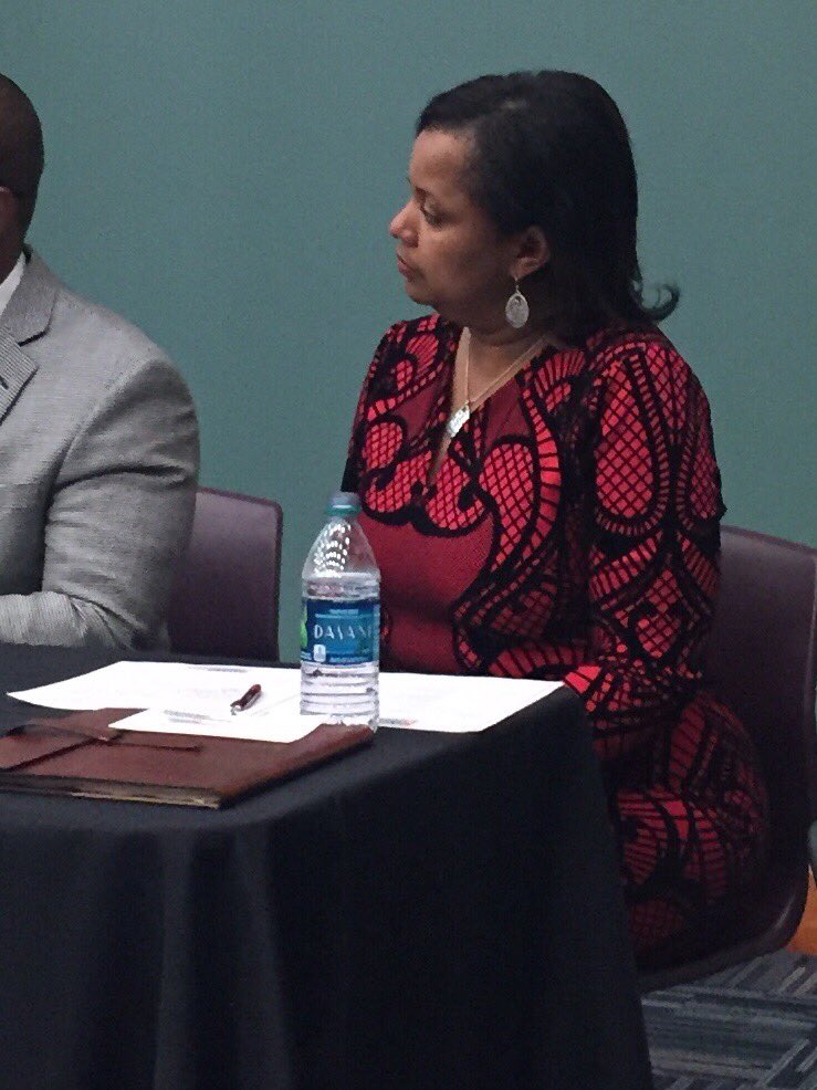 AARPAL's tweet photo. Kristin Booker, principal at Hemphill Elementary School: “Many of our students walk to school and the sidewalks/streets are not safe enough.” #CompleteStreetsBHM https://t.co/5Q6gcGFuRi