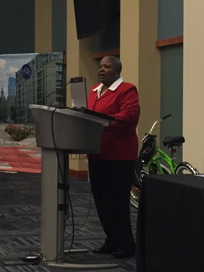AARPAL's tweet photo. Our @WrightAARP asks all attendees to fill out the postcards to their city council rep and we will mail.” #CompleteStreetsBHM https://t.co/7ca1Ldvgy5