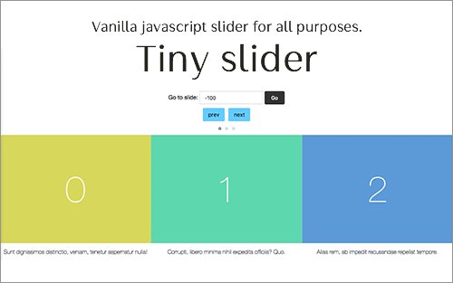 colisscom's tweet image. [JS]このスクリプト一つで、さまざまな用途に合わせたスライダーが実装できて便利 -Tiny Slider

coliss.com/articles/build…