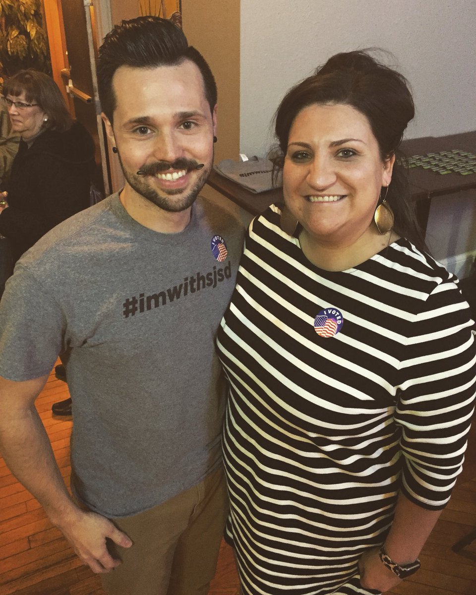 afinkelEdD's tweet photo. Regardless of tonight’s outcome we will have classrooms full of happy scholars tomorrow and what could be better than that?! #imwithsjsd @Mr_EricSimmons https://t.co/RYLbx0Pie0