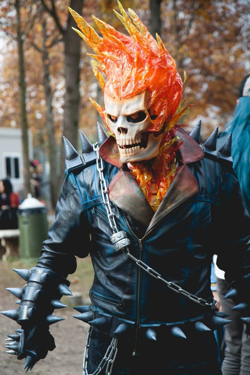 the RPF on Twitter: "Ghost Rider by Vinny's model. #Marvel #JohnnyBlaze # Costume #Bike #Cosplay #CraftYourFandom https://t.co/NIVZgXDBuk" / Twitter