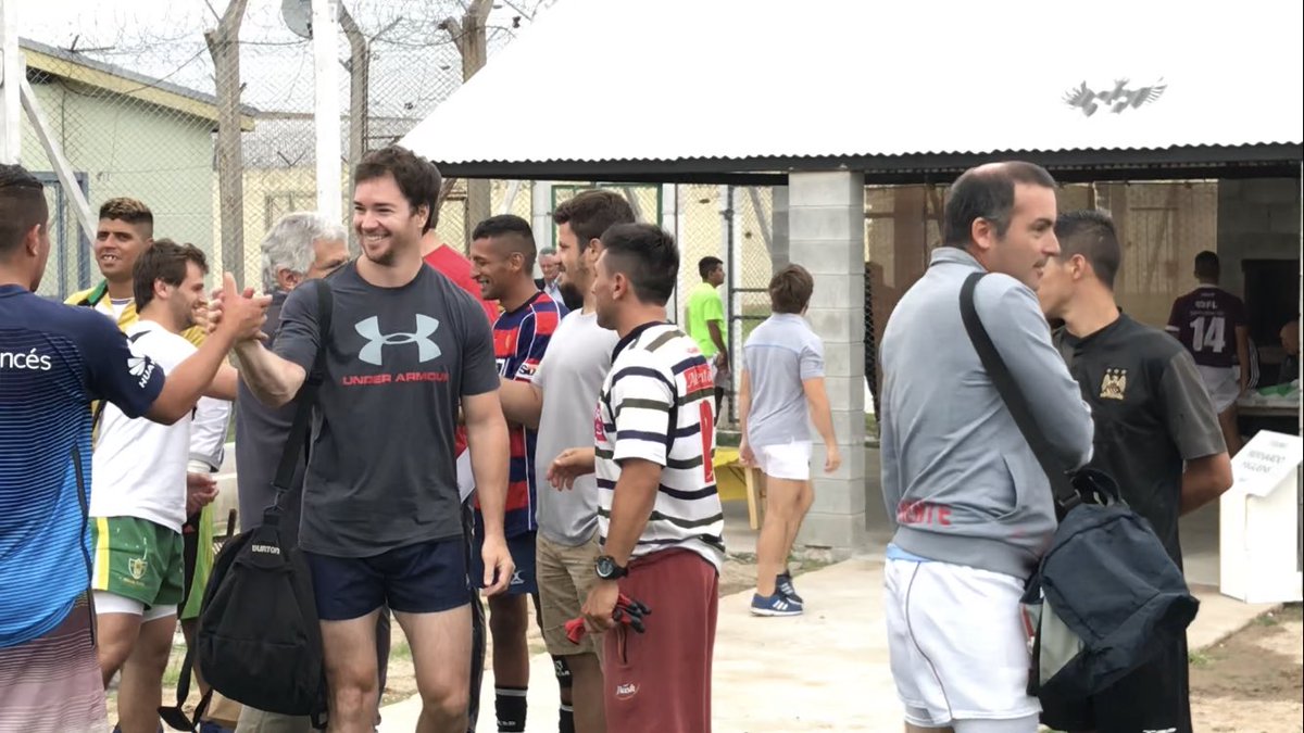 dlanusse's tweet photo. Armamos un equipo de @eidico para jugar con @EspartanosRugby en el coliseo. Tremenda recibida y un partido de rugby excepcional. Eidico dice “si a las 2das oportunidades” https://t.co/OyvD0fmHTJ