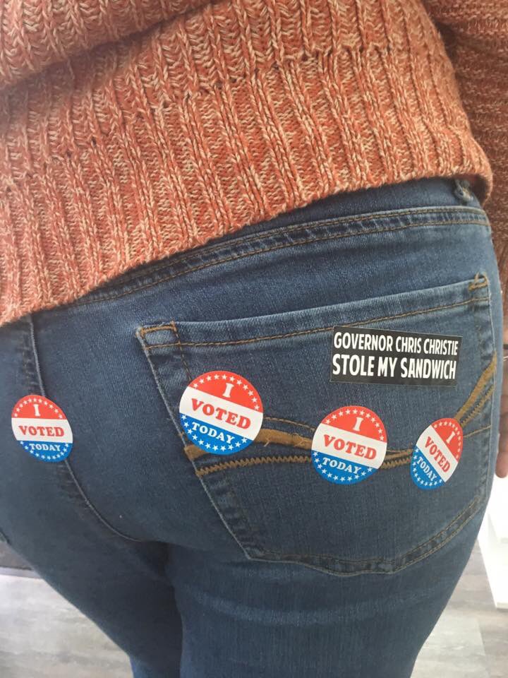 cherylmeyer's tweet photo. #NJEAVotes #byechristie https://t.co/Q03YAIzew4