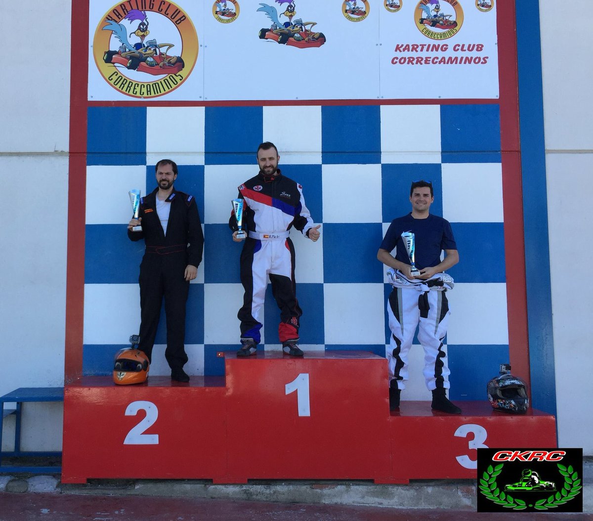 CKRC_KARTING's tweet image. CKRC 2017 GP7 CORRECAMINOS
Categoría +75 
Podio Sport
1º Ruben Pla
2º Eduardo Martínez
3º Carlos Barbadillo