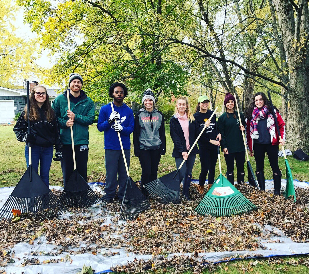 HabitatFredonia's tweet image. Saturday’s are for the members! Habitat helped out at #fallsweep this past weekend. 🍂