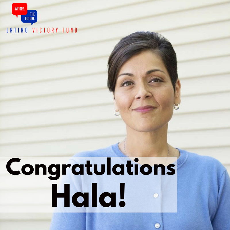 latinovictoryus's tweet photo. Congratulations to @HalaAyala -- the first Latina to be elected to the VA House of Delegates! You just made history! #VAElection https://t.co/usEQT7oN4n