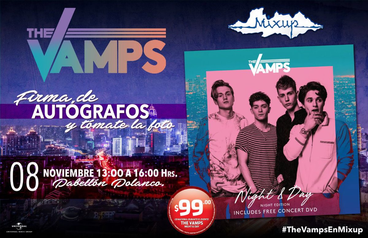 We are signing copies of #NightAndDay tomorrow in Mexico City! Come say hi