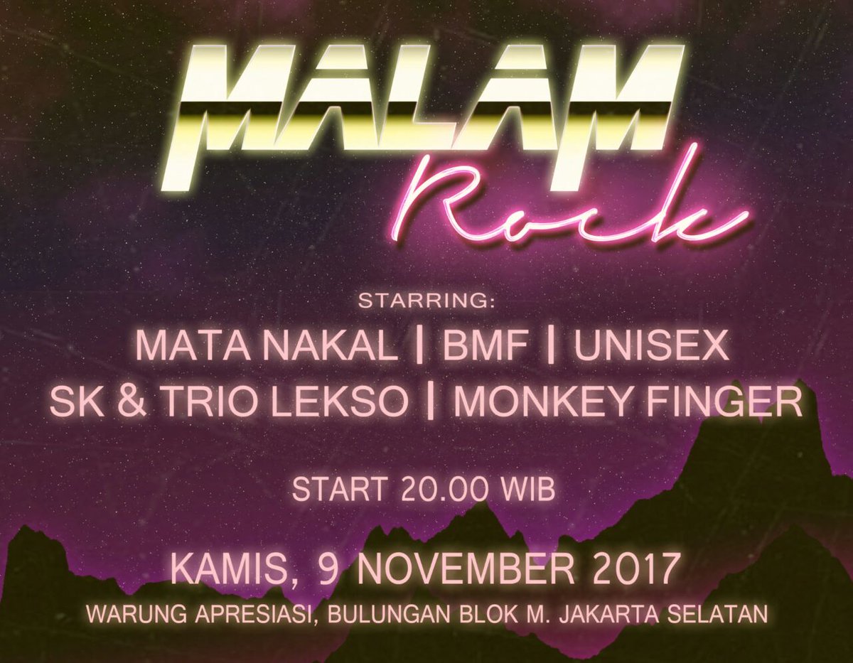 Besok malam di wapres Bulungan, Jakarta Selatan