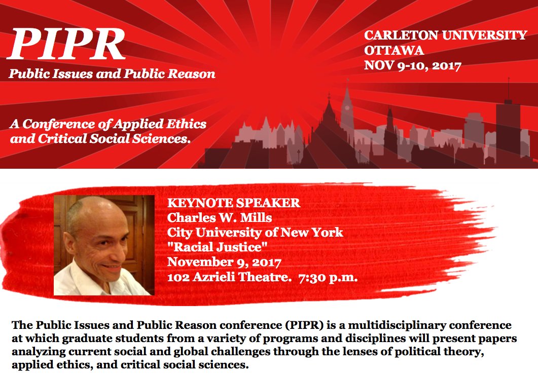 JayDrydyk's tweet photo. @uoftphilosophy PhD alumnus Charles Mills returns to Canada to speak on racial justice. #UofT @ESL_UofT https://t.co/U9QGnURh6z https://t.co/OzJVY4AWQA