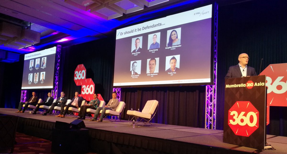 CtrlShiftGlobal's tweet image. And it begins, if you&apos;re looking to #unlocktransparency of programmatic media, head to the main stage of #m360asia now to catch leading media and marketing mavens under pressure for the truth, whilst hooked up to a lie detector.