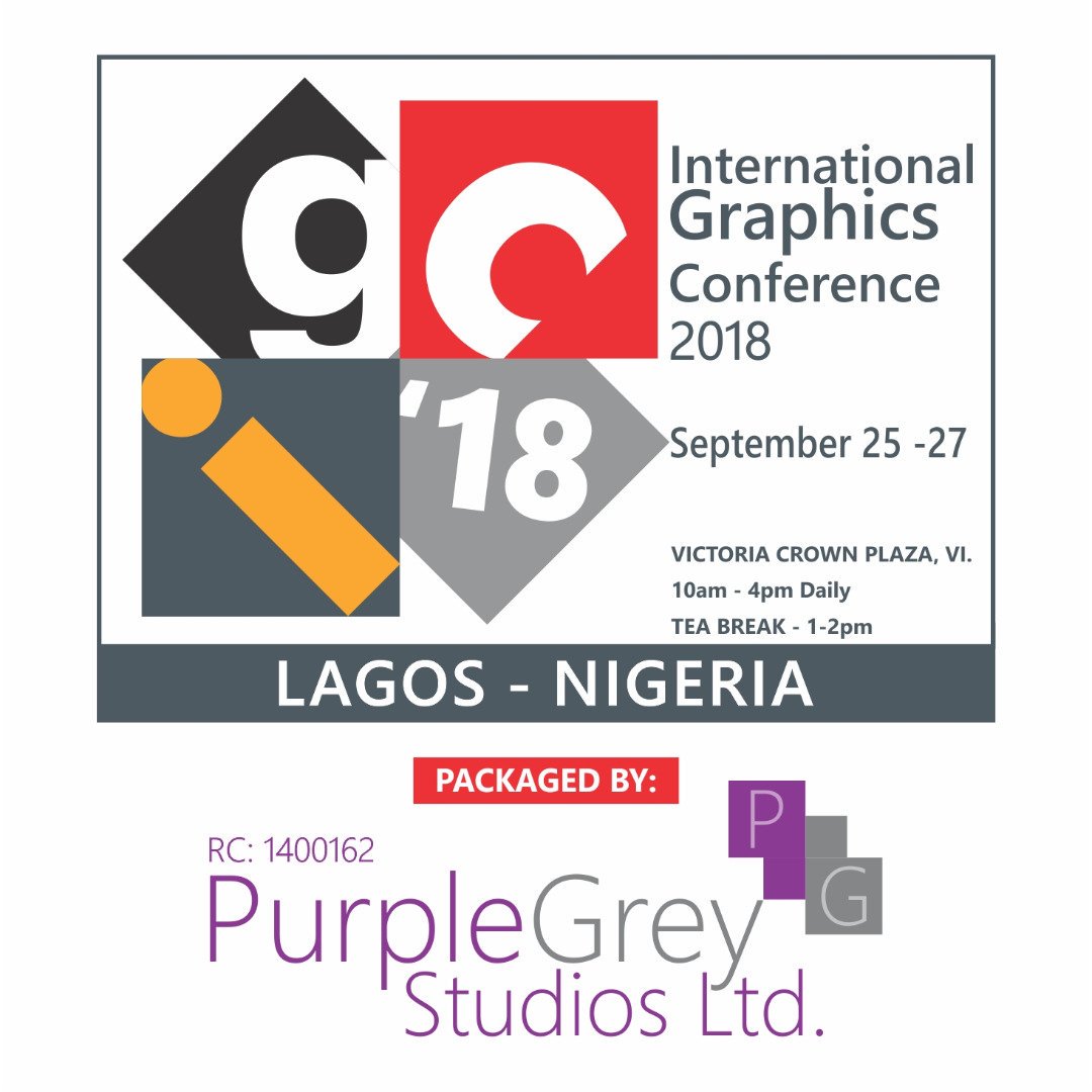 igc_2016's tweet image. INTERNATIONAL GRAPHICS CONFERENCE (IGC 2018)
The Organizing Committee welcomes participants from all around the world to International Graphics Conference 2018 (IGC) coming up September 25-27, Lagos Nigeria.