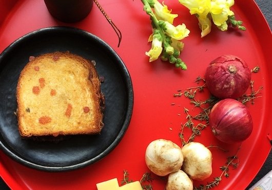 bpbmumbai's tweet photo. The Fromagerie sends fancy "cheese toast by post" to your house party. Order details here: https://t.co/QchZeUxqnA 📸 source: #LeMill https://t.co/e4o9X1Gjf9