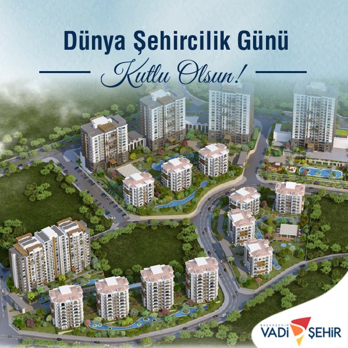 Daha yeşil, planlı ve yaşanabilir şehirler için Dünya Şehircilik Günü kutlu olsun.
#DünyaŞehircilikGünü #Vadişehir #Şehir #Başakşehir #Yaşam