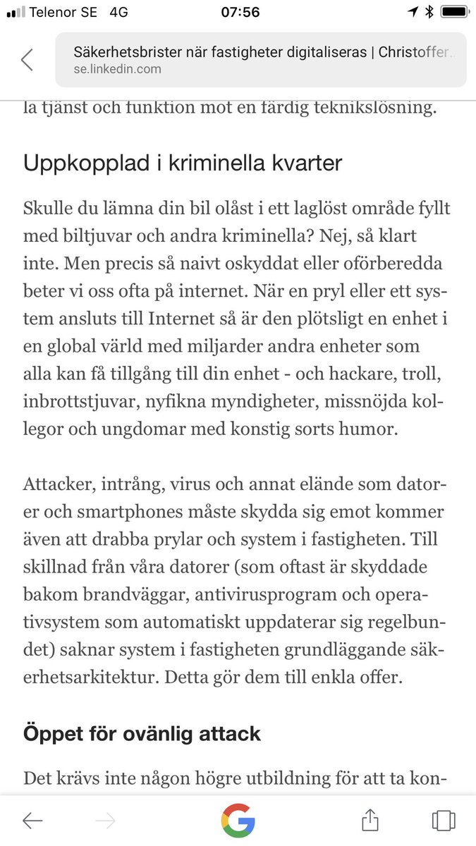 johanbraw's tweet photo. Eder tjänare inleder med att citera dessa ord av @mrborjesson #svfast #proptech #säkpol #bopol https://t.co/0Fs2mgkTzu