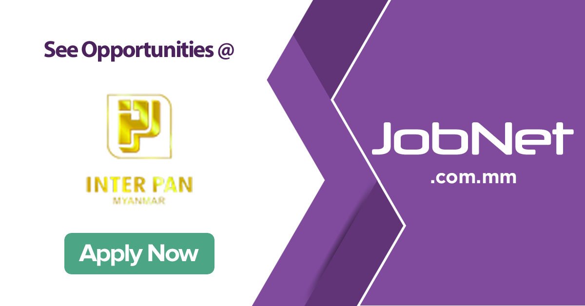JobNetMyanmar's tweet photo. Interpan https://t.co/nUovwc7lpv ကုမၸဏီမွ ေခၚယူေနေသာ အလုပ္မ်ားကို 
ေအာက္ပါ Link တြင္ၾကည့္ရႈႏိုင္ပါသည္။
⇒https://t.co/kcgU1eYezD https://t.co/3jhbvQBEwS