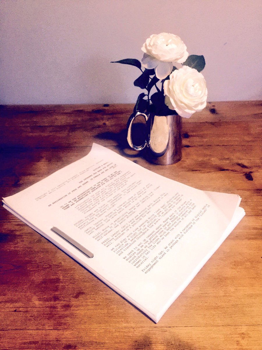 MaryannOBrien's tweet photo. The play what we wrote @EmilyFrancis000 @g_strawson @fionajanesings @Hittingthewall_ #TheInternetPlay @InternetPlay_ https://t.co/Z2iBI46Hbf