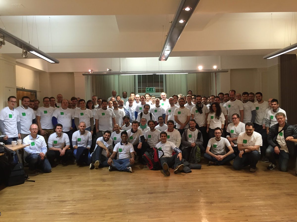codek1's tweet photo. #pcm15 #pcm10x 10 Years of Pentaho community meetups! #London https://t.co/DsCBXVxKVO