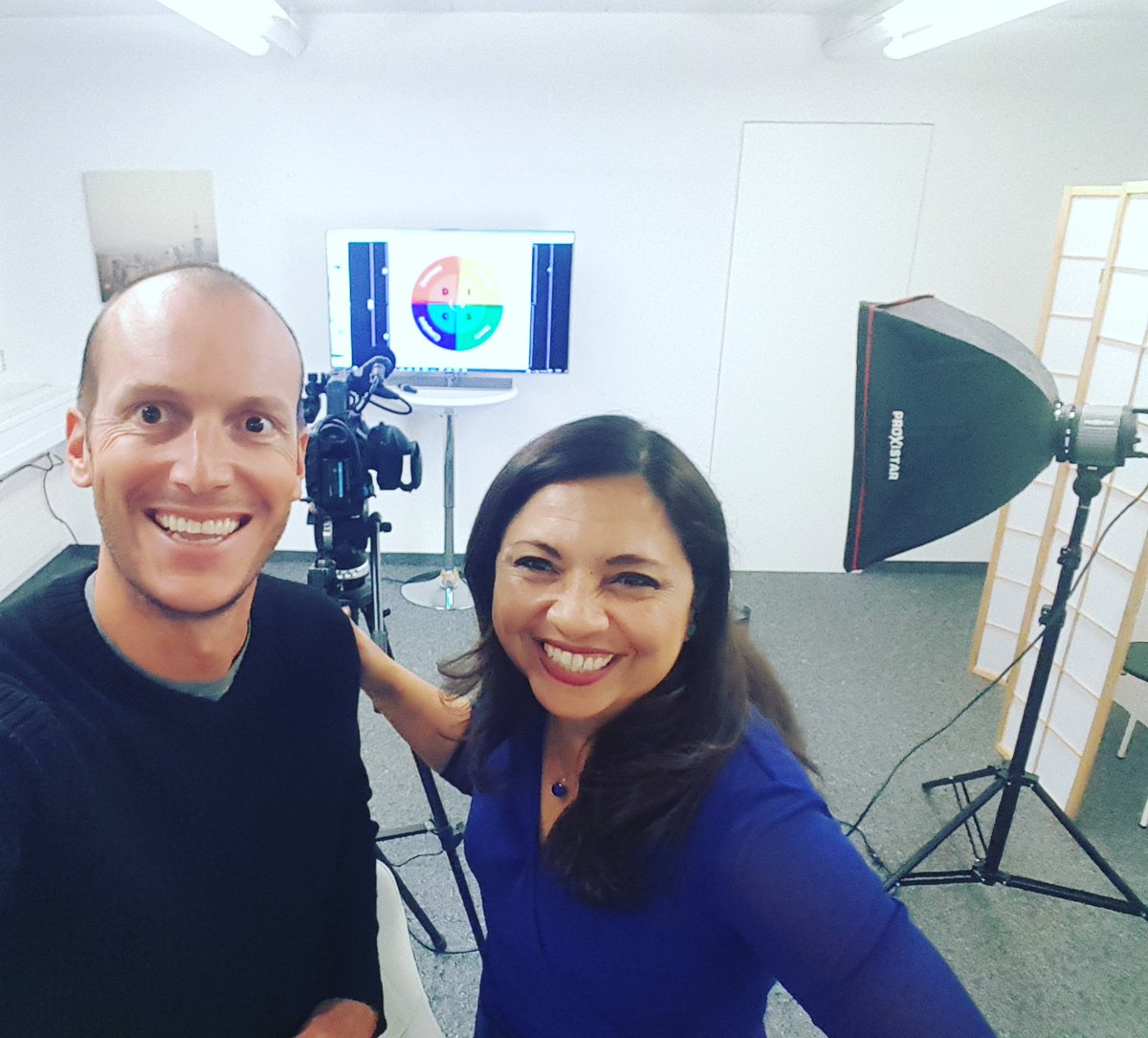 gabrielamueller's tweet photo. Enjoyed creating online content with my friend Olivier #high5productions #Muensingen #erlenaupark #creativity #innovation #womeninstem #WomenInLeadership #disc #executivepresence #strategy #SmartWomen #gabrielamueller https://t.co/TzWnuF2FJ8