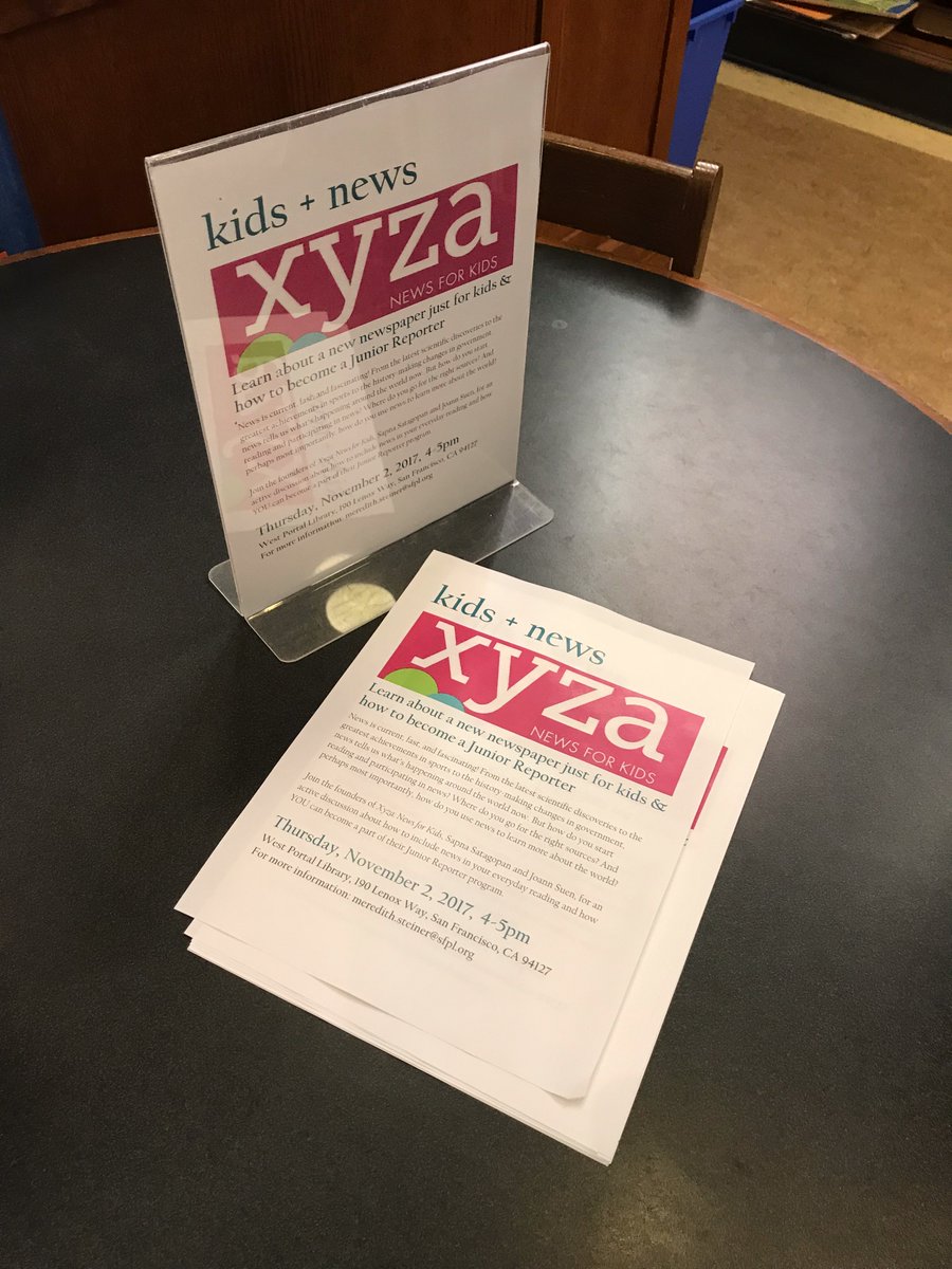 sapnaSF's tweet photo. When a kid gets our autograph on @xyzanewsforkids, it makes us work harder. #entrepreneur #newsmatters #newforkids #education #startuplife #KidsFirst https://t.co/1FhP3xvXZ6