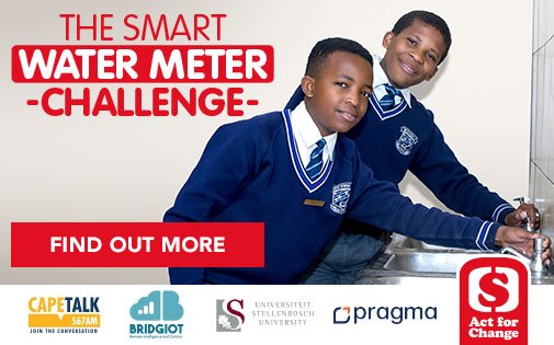 We're installing 100 SmartWaterMeters at #100schools in the Western Cape to #SaveWater! ​#SmartWaterMeterChallenge ​bit.ly/2j5uO5z