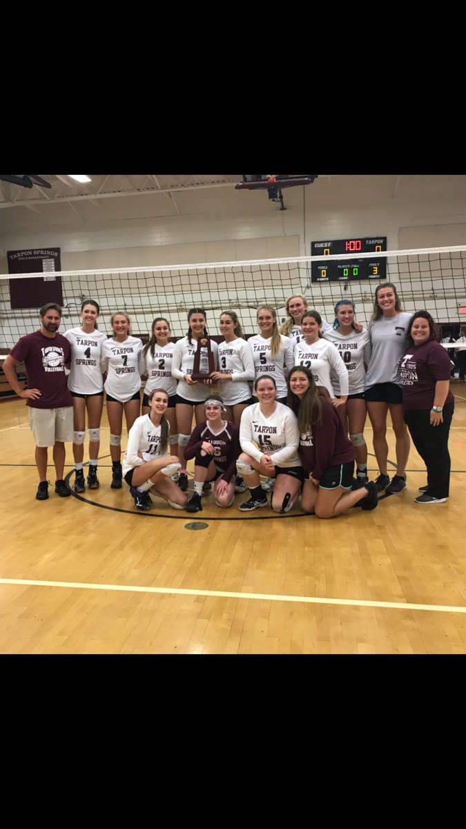 TarponHighVball's tweet photo. GREAT SEASON SPONGERS! Tarpon is proud of your accomplishments and sportsmanship! Get em next year! #SpongerPride   @tspringspride @TBHomeTeam @HSSportsFL https://t.co/n3O3aedSFU