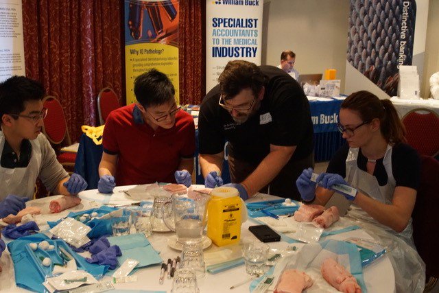 Brisbane based College advocate, Dr Benjamin Carew, facilitating a workshop on skin cancer to 70 General Practitioner registrars for General Practice Training Queensland. #dermcoll #skin #health #dermatology #ACD