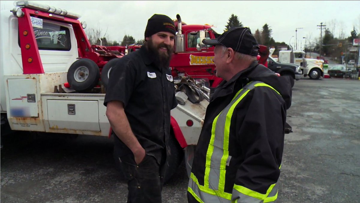 Good times at Mission Towing ahead - tune in to @DiscoveryCanada NOW for another wild ride on the #HWYthruHELL