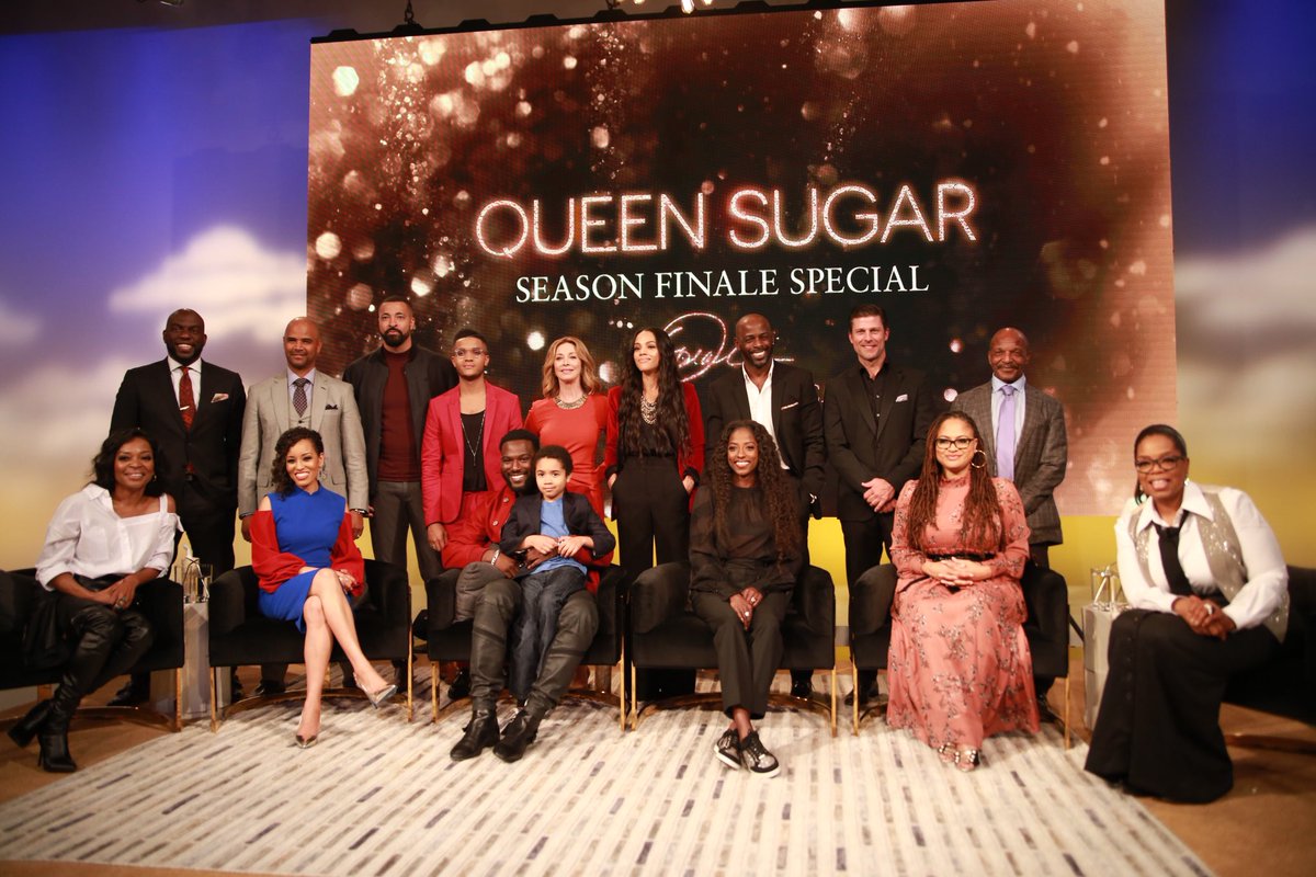 Taping the Season 2 Finale Special with a studio full of #QUEENSUGAR Sweeties! So much to talk about – next Wednesday, 9/8c. 👏🏾