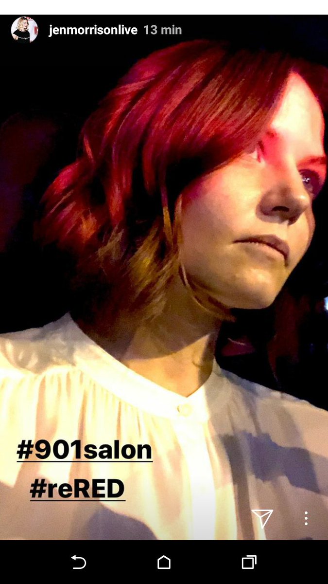 giselle3122's tweet photo. @jenmorrisonlive in her IG #reRED https://t.co/9vFLpyjWxo