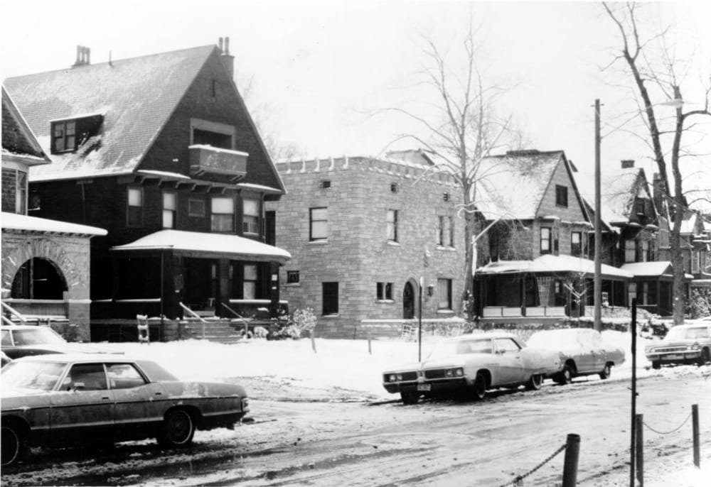 CLEhistorical's tweet photo. Many know Charles Schweinfurth's work (such as Trinity Cathedral and the stone bridges in Rockefeller Park) even if they don't know who he was. Probably fewer know where he lived: His comparative modest house still stands on E. 75th Street. https://t.co/JHAFxQbrhA #CLE https://t.co/NMluQR5Q7B