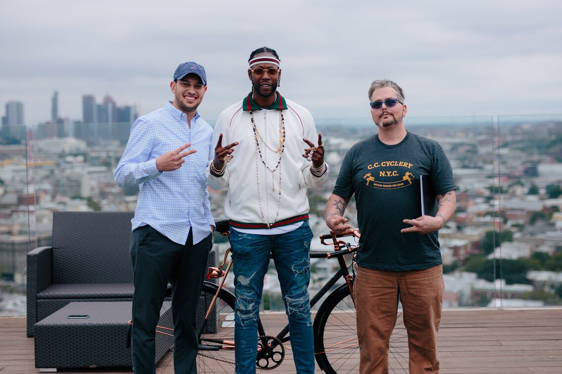 WardAndFifth's tweet photo. Looking forward to seeing the @williamsongoods Wheelmen bike showcased on @VICELAND Most Expensivest this season hosted by 2 Chainz #luxury https://t.co/qzwANNhnYI