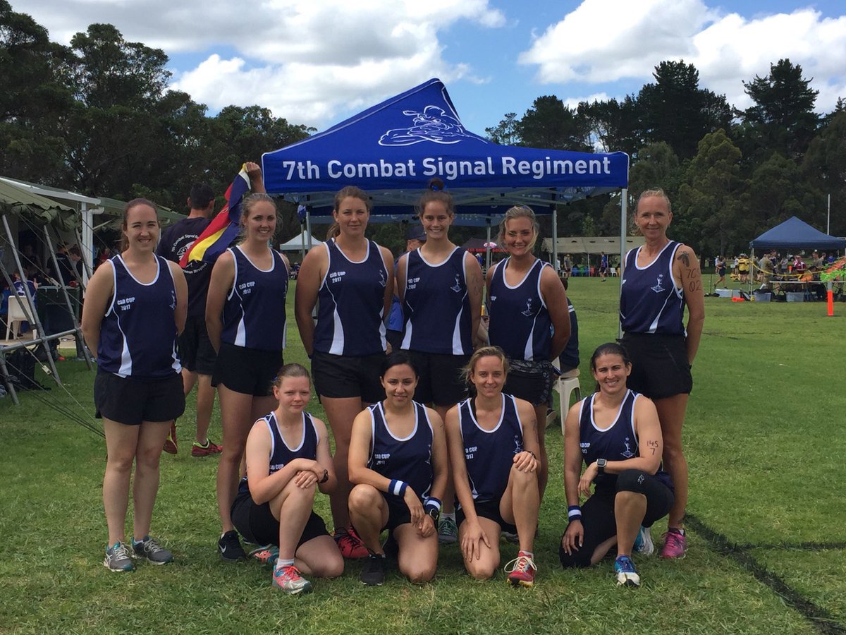 RA Sigs Corps week - well done 7 CSR Athena Cup - 3rd overall - a great effort!! #RA Sigs #willgetyounextyear7Sig