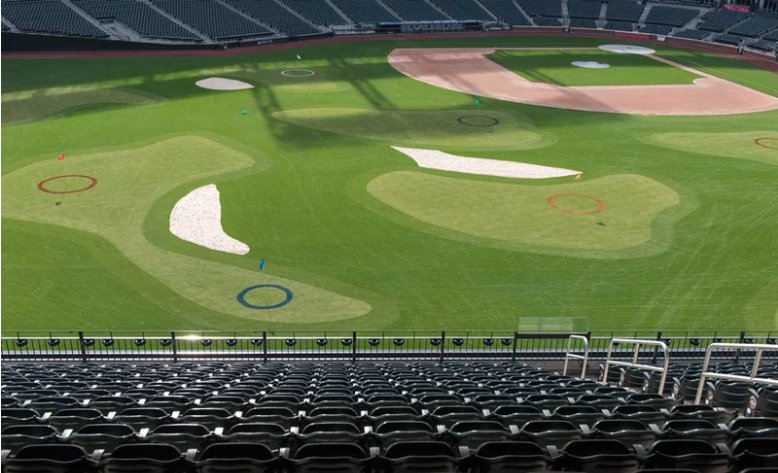 GOLF_com's tweet photo. Inside Stadiumlinks at @CitiField: NYC golfers take on a pop-up course at the home of the @Mets https://t.co/02ZVIo6aG1 https://t.co/euLem95yRq