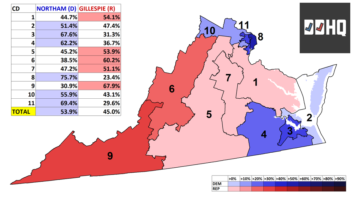 New Virginia Congressional District Map