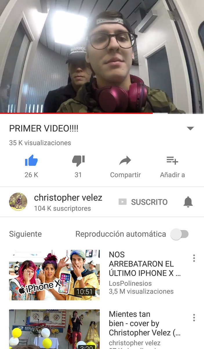 cnco4everstars's tweet photo. @christophervele amé tu primer video espero seguir viendo muchas más #ChrisFollowSpree https://t.co/lkjeppNZyQ