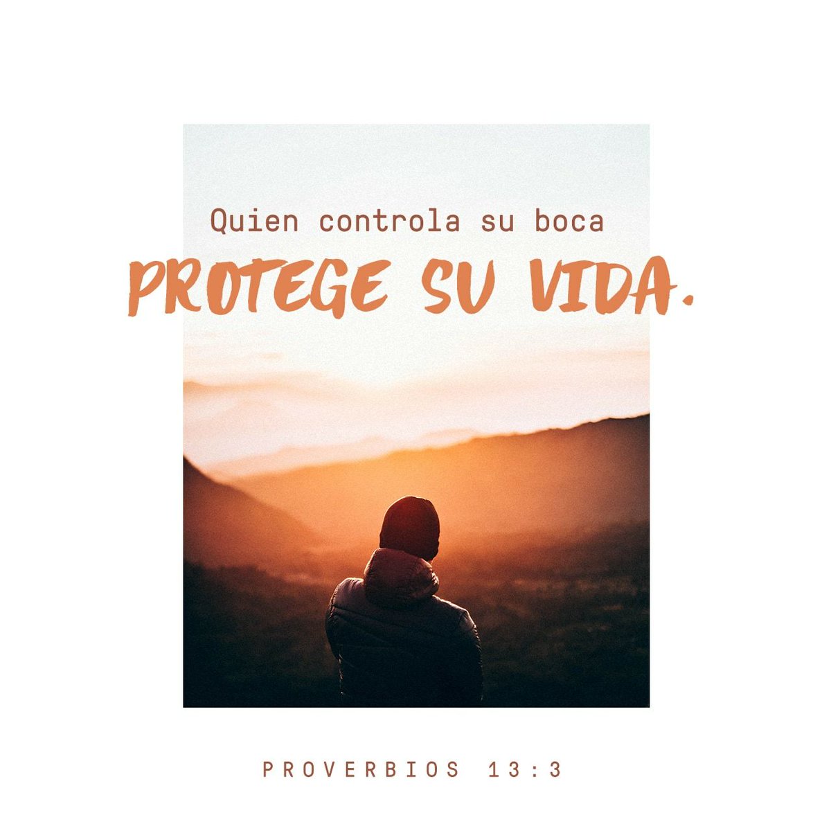 CroxBe's tweet photo. El que cuida lo que dice protege su vida; el que sólo dice tonterías provoca su propia desgracia | Proverbios 13.3. https://t.co/suITsdtGXY