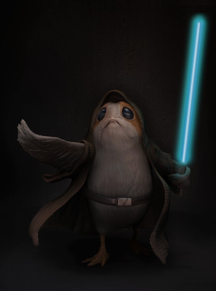 StupendousWave's tweet image. The Last Porg