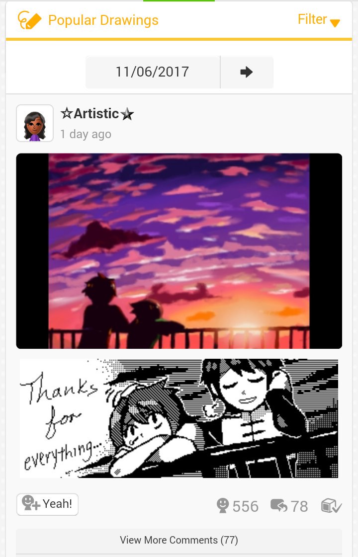 Just two hours until it's gone. I was fortunate enough to steal the top post spot in my favorite community for one last time... :')