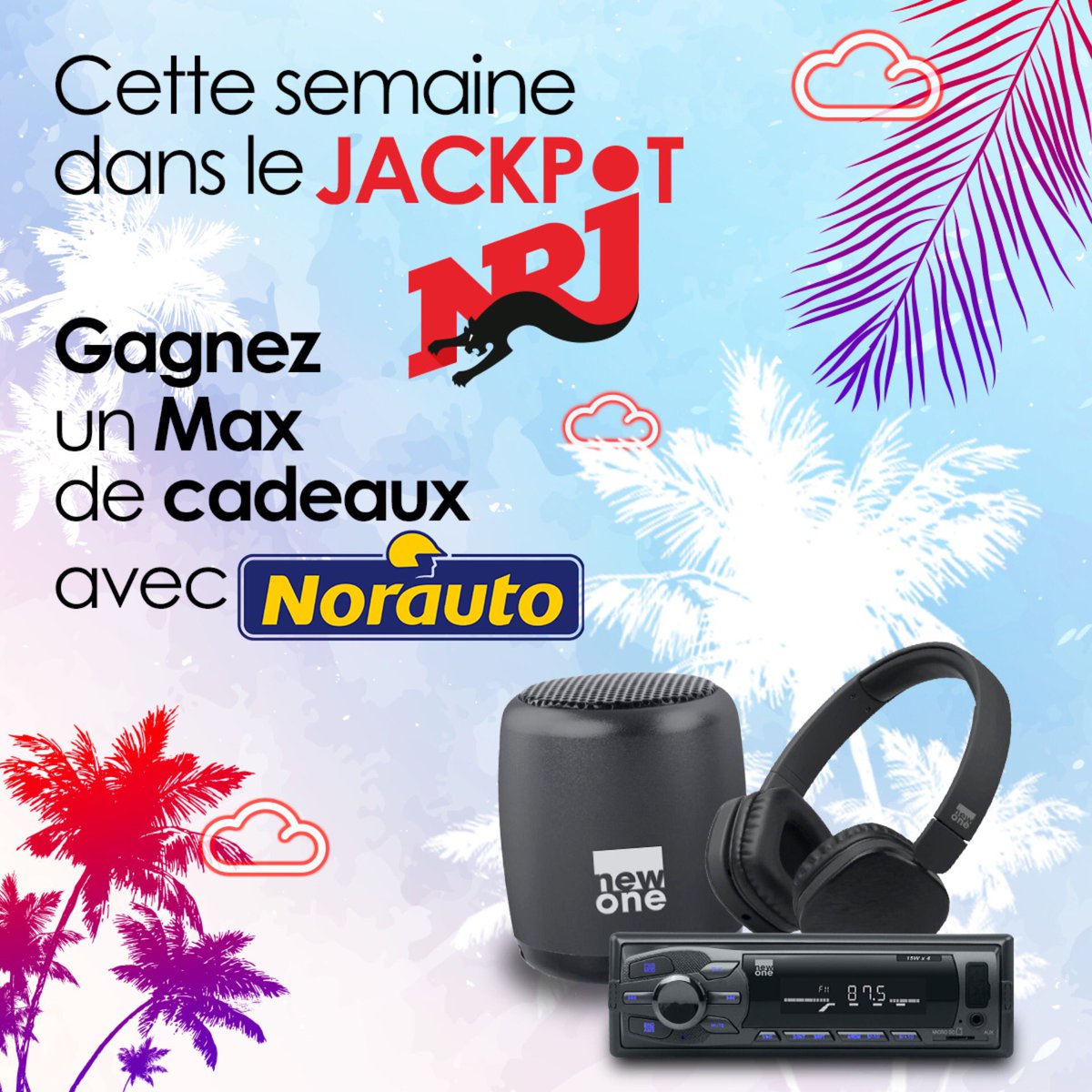 NRJConnect973's tweet photo. Cette semaine avec #NorautoGuyane jouez et gagnez pleins de cadeaux !! Au signal appelez au 0825 825 696 https://t.co/AWFBJKK5Nr