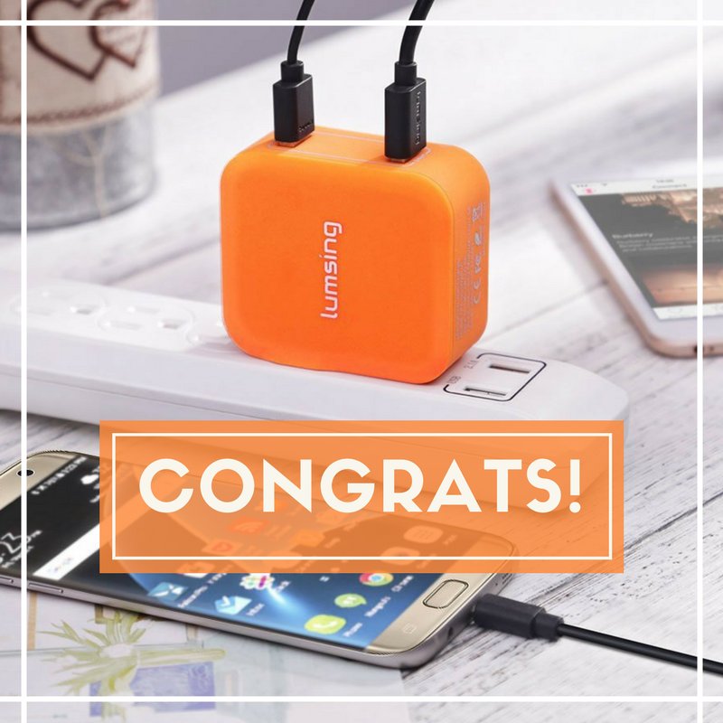 LumsingTM's tweet photo. Congrats to @SeanAtch41, @TamaraBenningto, @natmmom, please message us your shipping info. Thanks all for joining #Lumsing Giveaways! https://t.co/t3fjXE9TUD