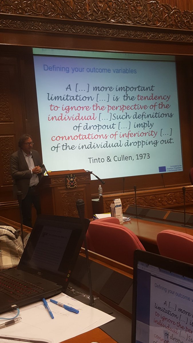 keemanxp's tweet photo. Nice quote in the presentation by Prof @mkalz Measuring success in MOOCs #COMPETENSEA https://t.co/Syzd5oCAxH